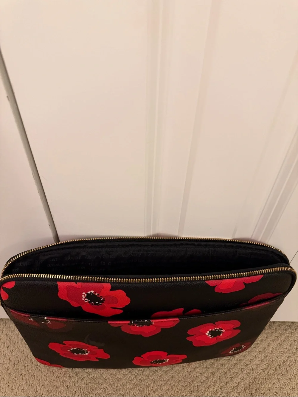 Kate Spade California Poppy Laptop Case
